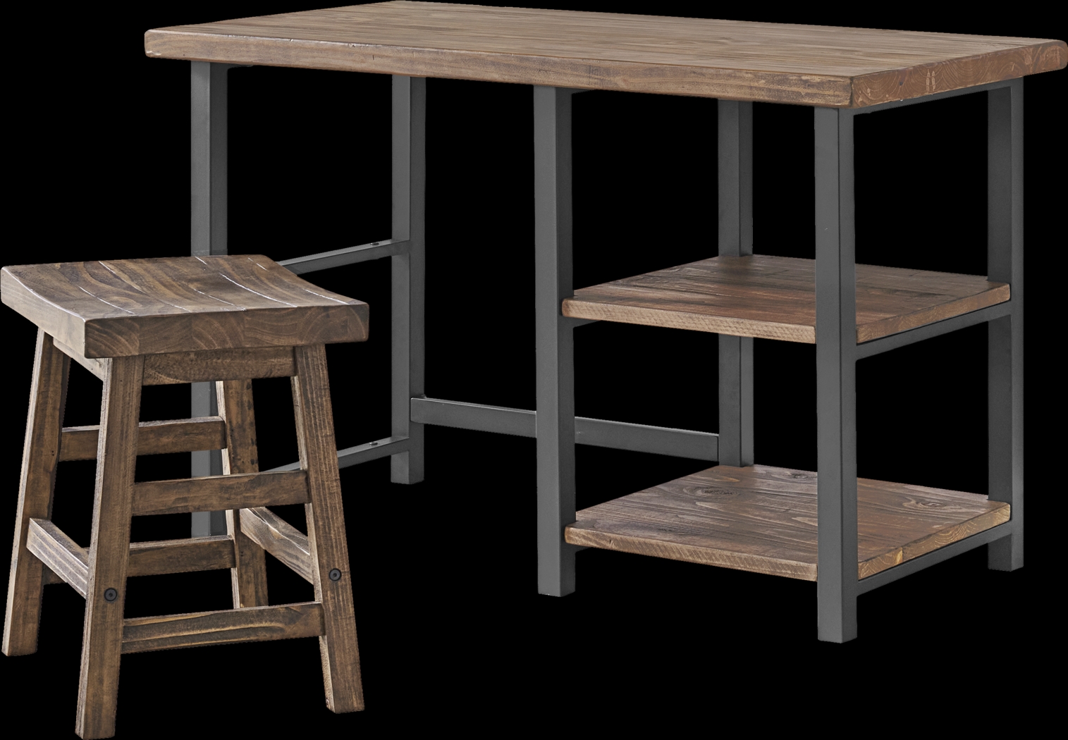 Kenarra II Brown Desk - Thumbnail - Image 5