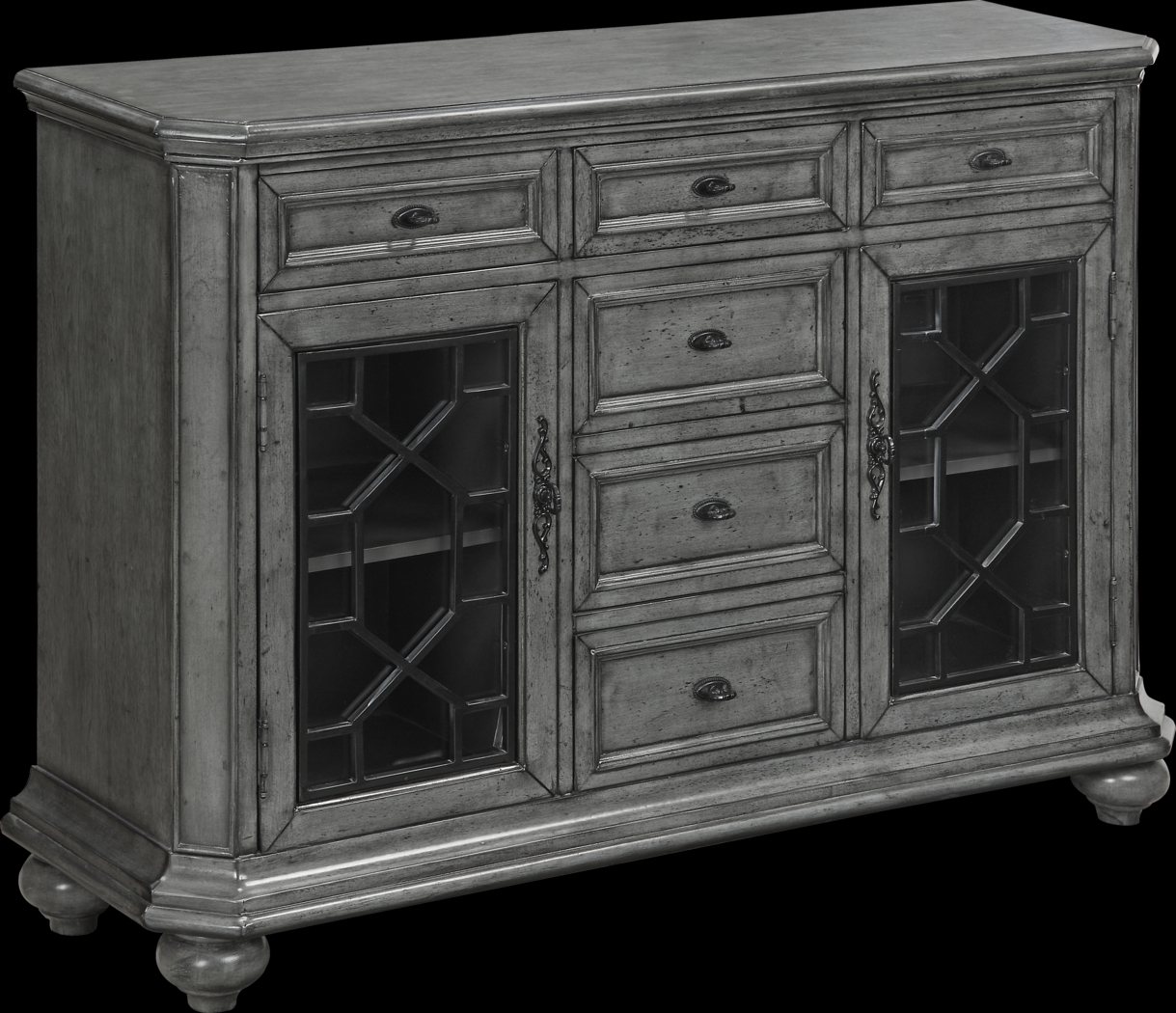 Kenawood Gray Sideboard - Thumbnail - Image 1