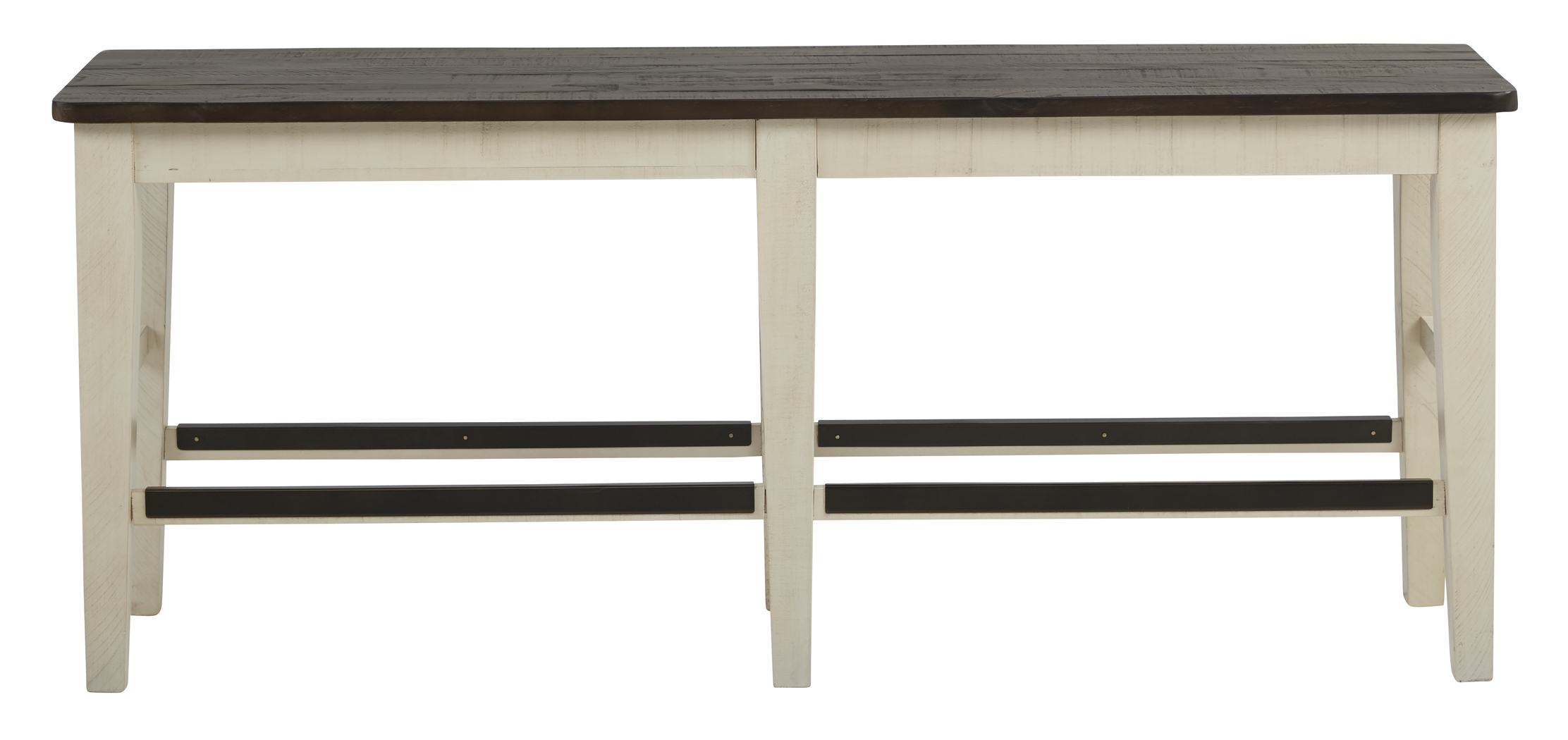 Kenbridge White 6 Pc Counter Height Dining Room with Kyoto Stools and Bench - Thumbnail - Image 6