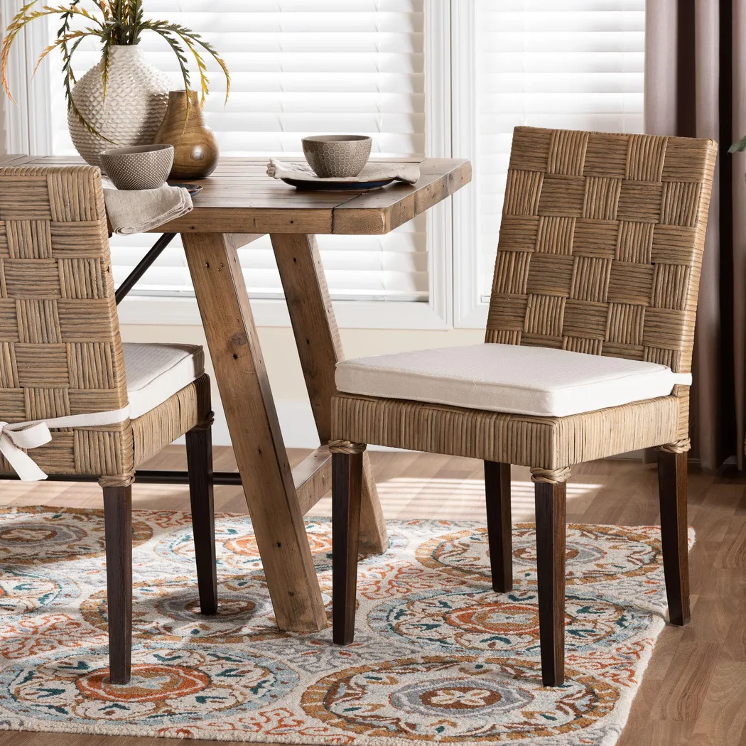 Kencor I Black/Brown Side Chair - Image 2