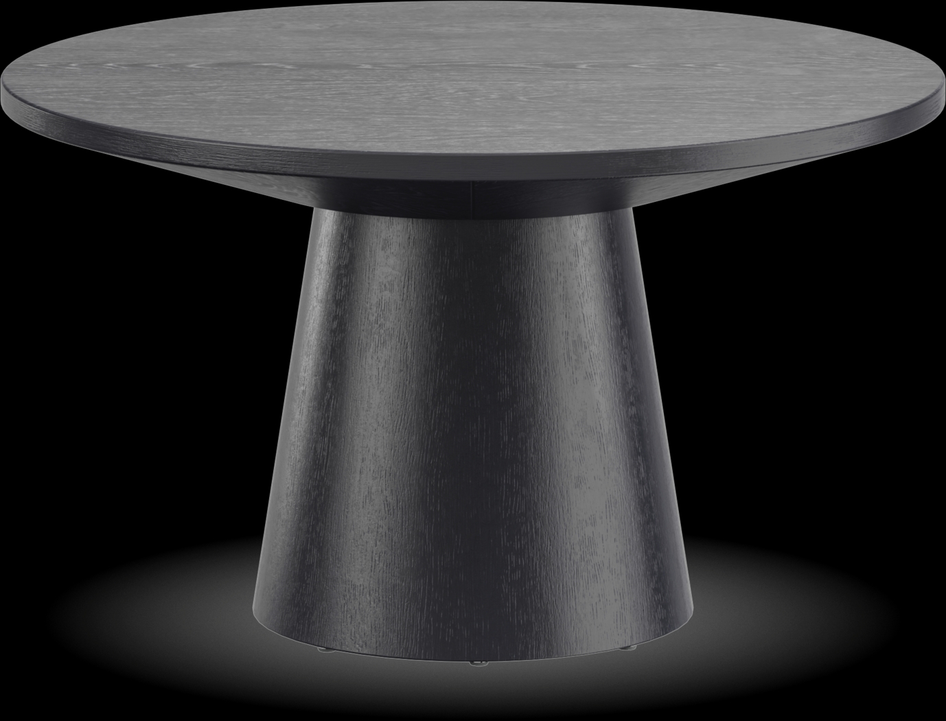 Kendall Black 29" Round Cocktail Table - Thumbnail - Image 2