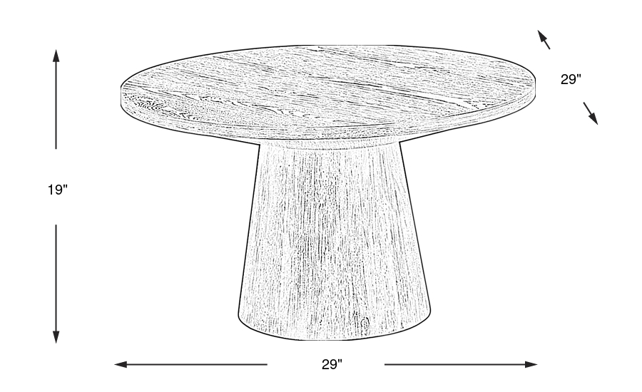 Dimension Image. Please refer to the Dimension Tab on this page for dimension details.
