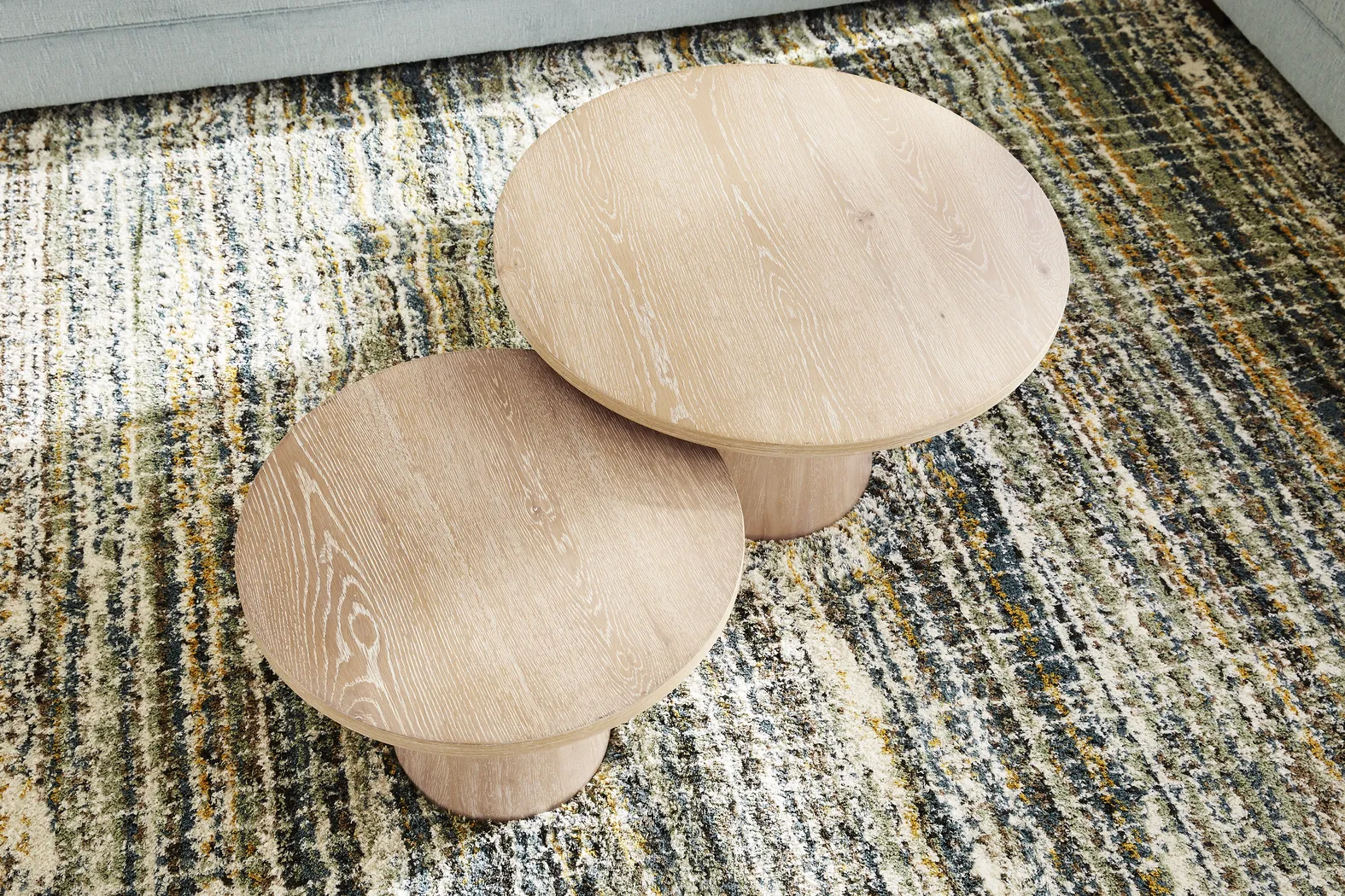 Kendall Natural 2 Pc Table Set - Thumbnail - Image 2