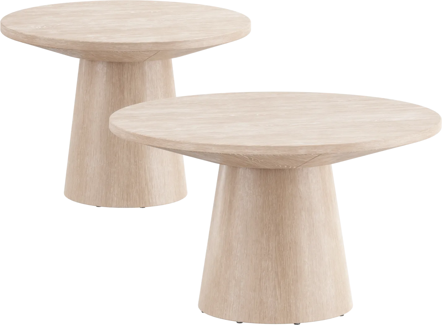 Kendall Natural 2 Pc Table Set - Thumbnail - Image 1