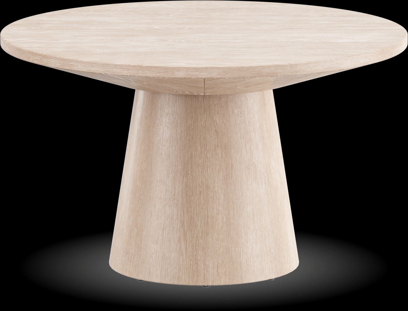 Kendall Natural 29" Round Cocktail Table - Thumbnail - Image 2