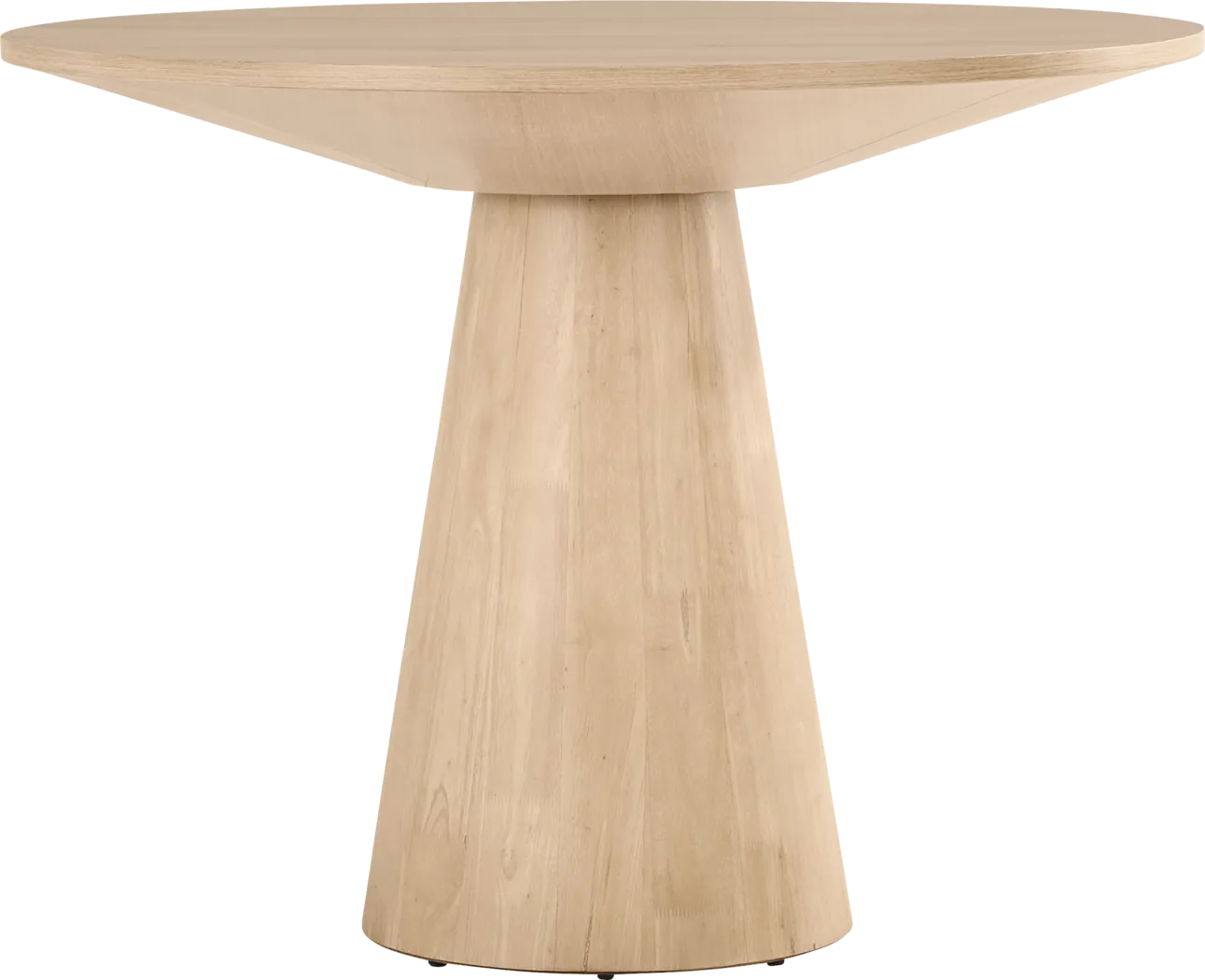 Kendall Natural 3 Pc 48" Round Counter Height Dining Room with White Stools - Thumbnail - Image 2
