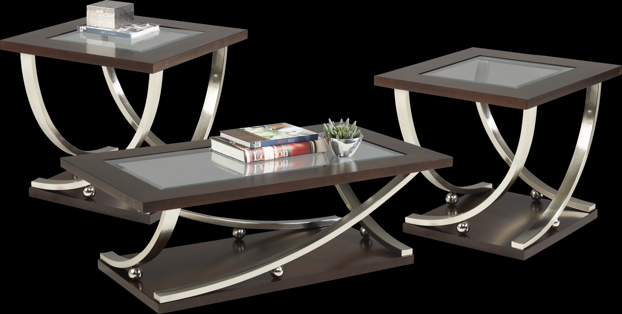 Davis Bay Gray 8 Pc Living Room with Reclining Sofa - Thumbnail - Image 6