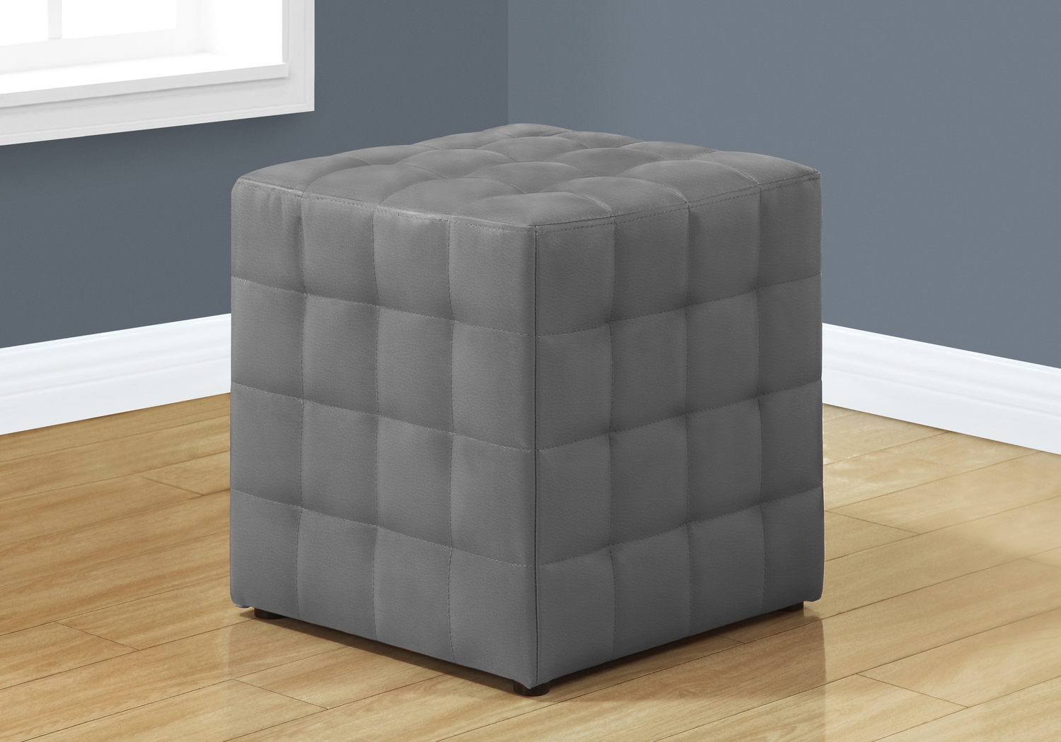Kendelwick Gray Ottoman - Thumbnail - Image 2