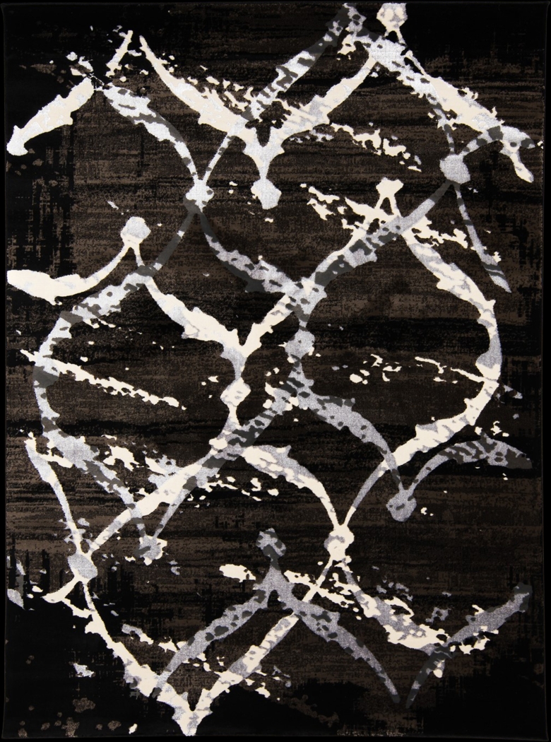 Kendrik Black 5' x 7'3 Rug - Thumbnail - Image 1