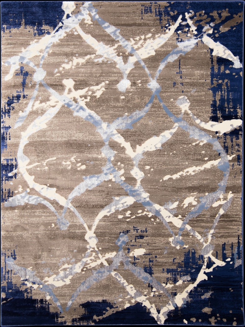 Kendrik Blue 5' x 7'3 Rug - Thumbnail - Image 1