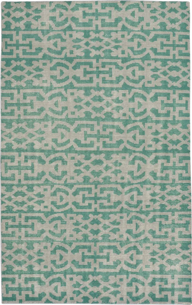 Kendryl Green 3'6 x 5'6 Rug - Thumbnail - Image 1