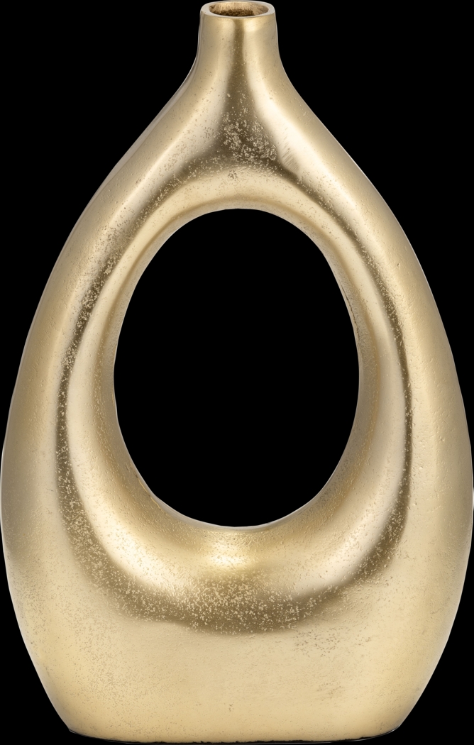Kendvale Gold 14 in. Vase - Thumbnail - Image 1