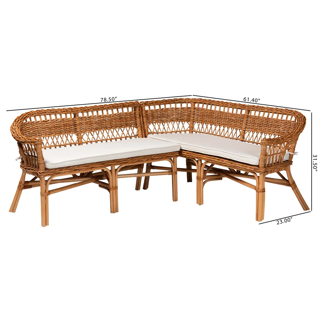 Kenebrew Brown 2 Pc Dining Nook - Thumbnail - Image 9