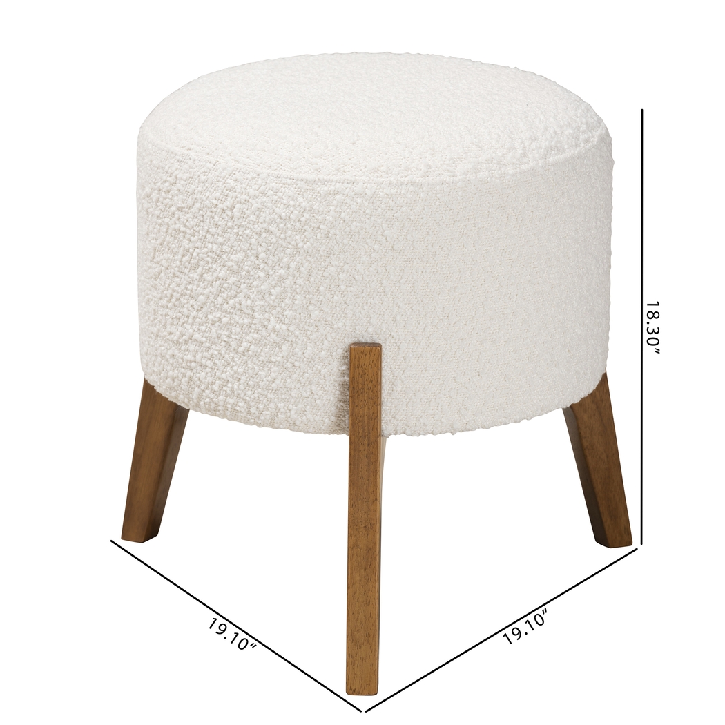 Kenelworth Cream Ottoman - Thumbnail - Image 8