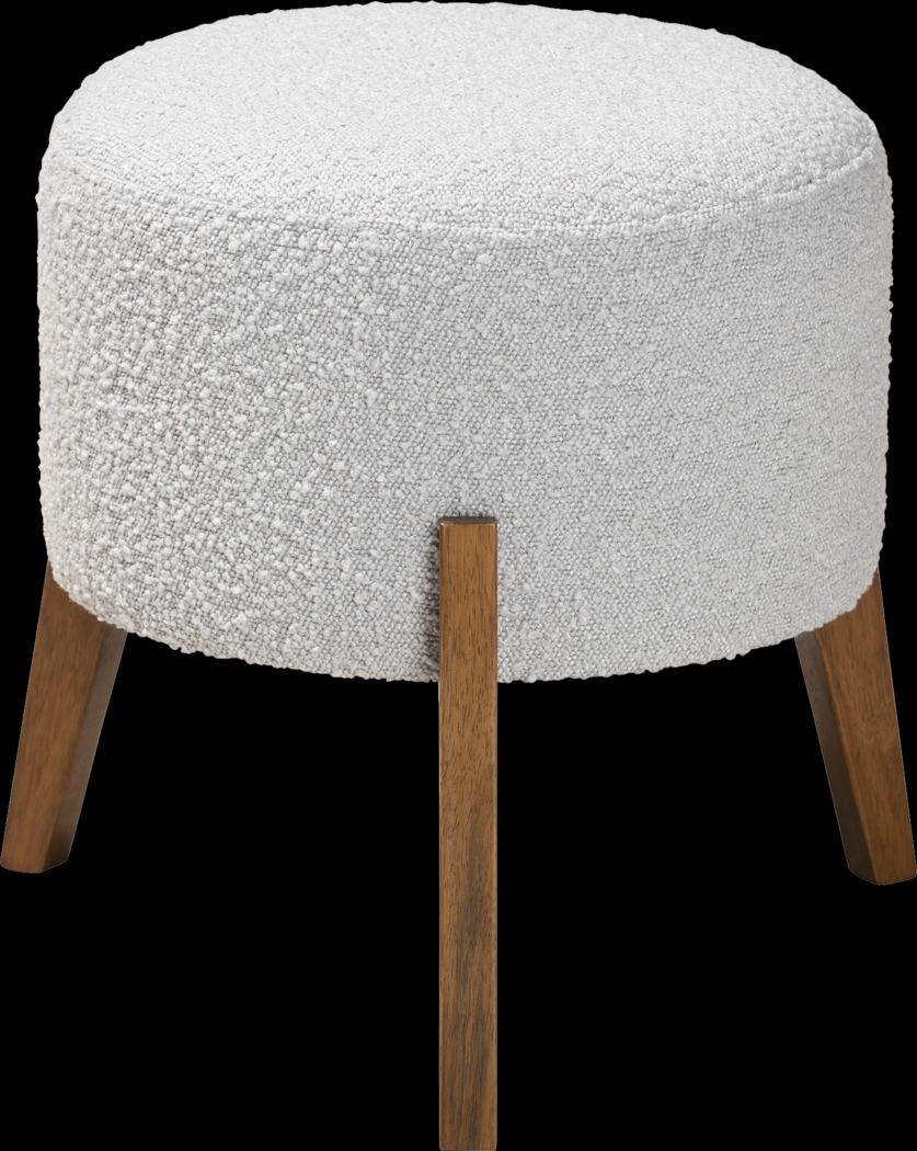 Kenelworth Light Gray Ottoman - Thumbnail - Image 1