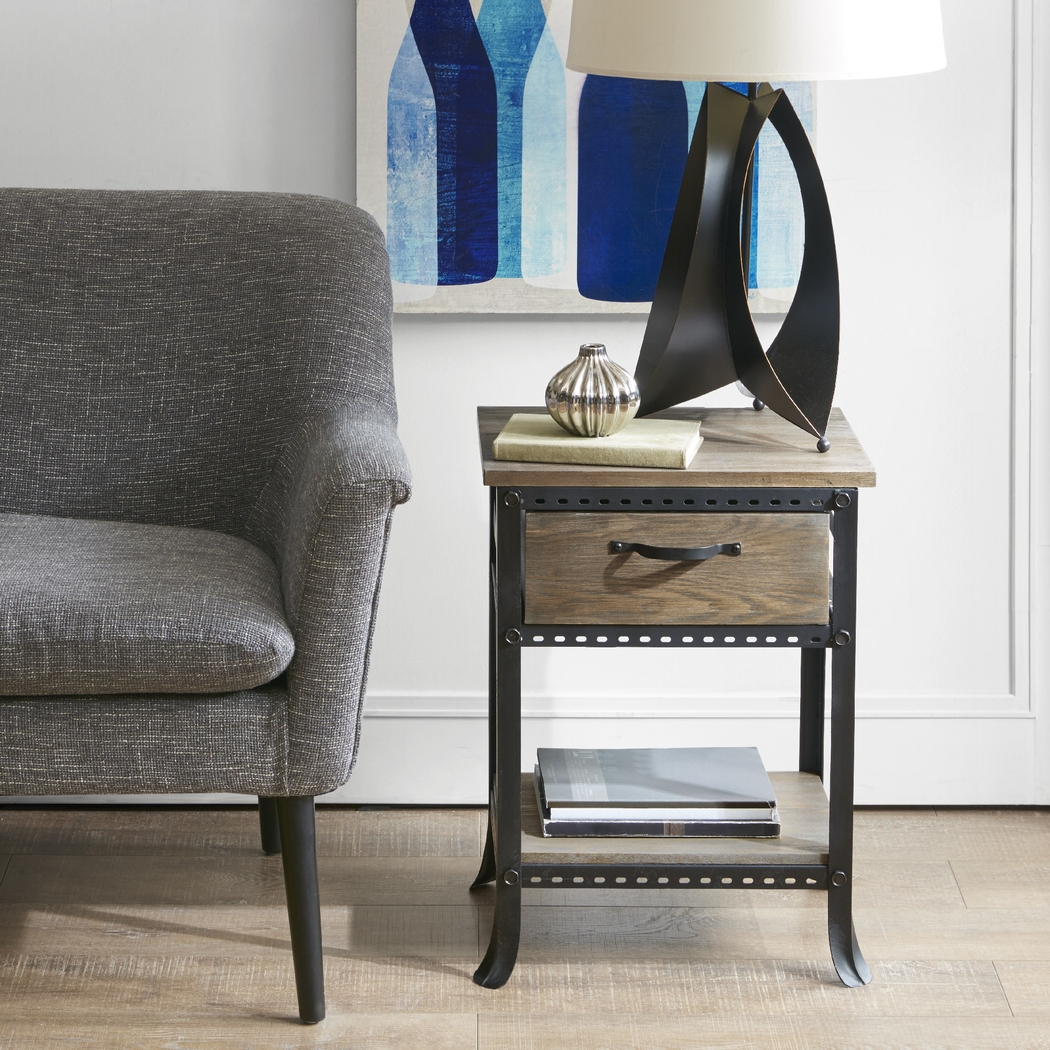 Kenerly Gray End Table - Thumbnail - Image 7