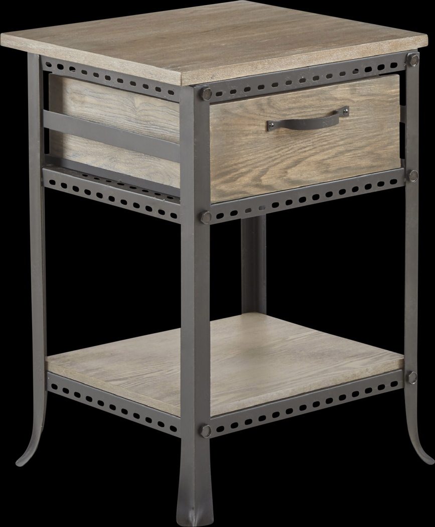 Kenerly Gray End Table - Thumbnail - Image 1