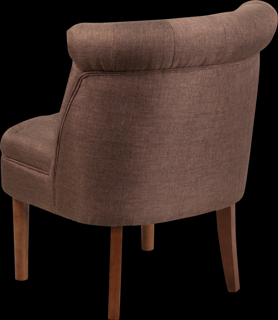 Kenilworth Brown Accent Chair - Thumbnail - Image 3