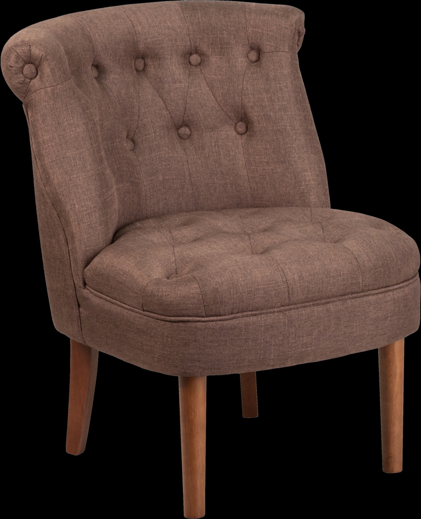 Kenilworth Brown Accent Chair - Thumbnail - Image 1