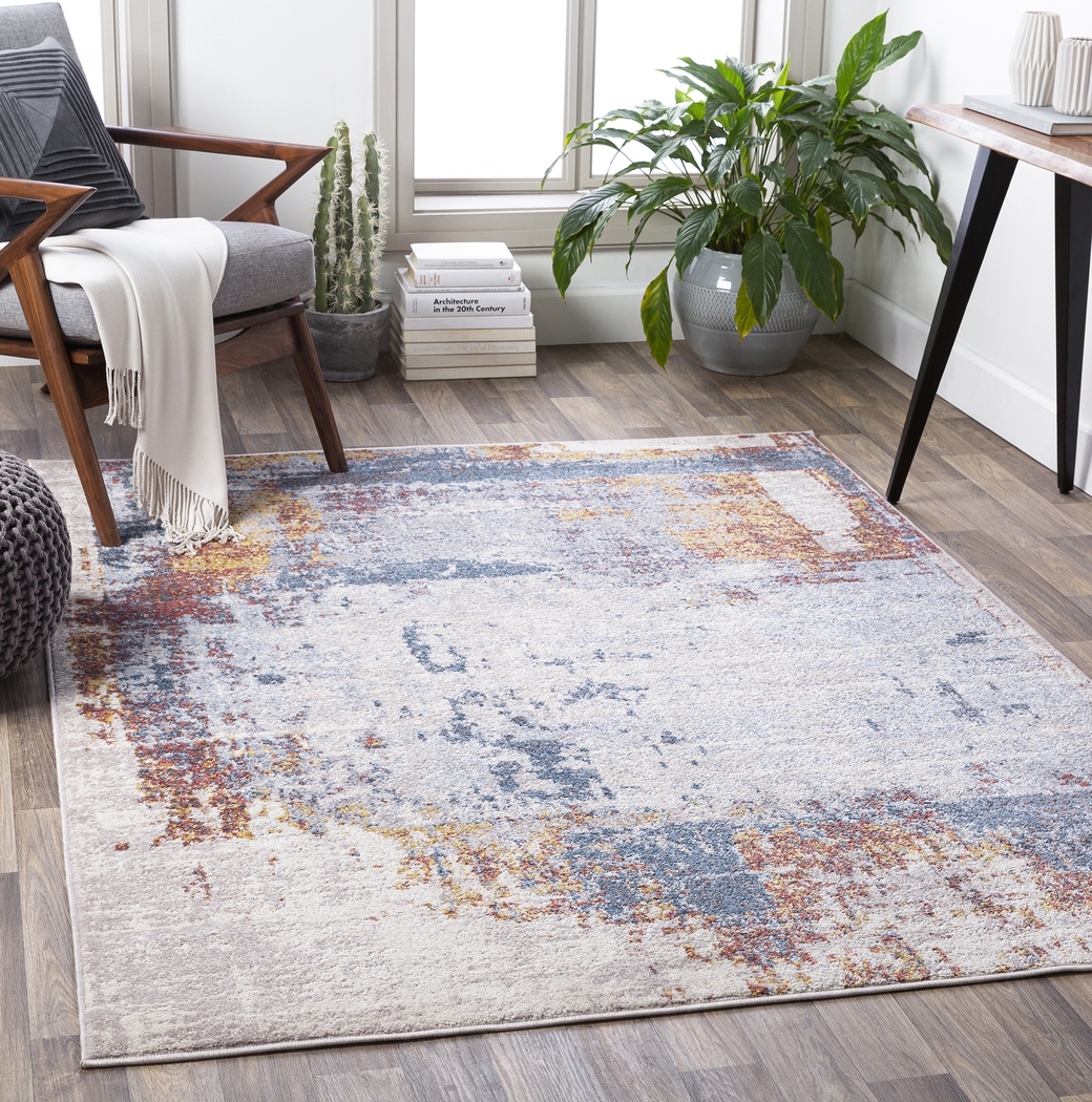 Kenisha Taupe 6'7 x 9' Rug - Thumbnail - Image 7