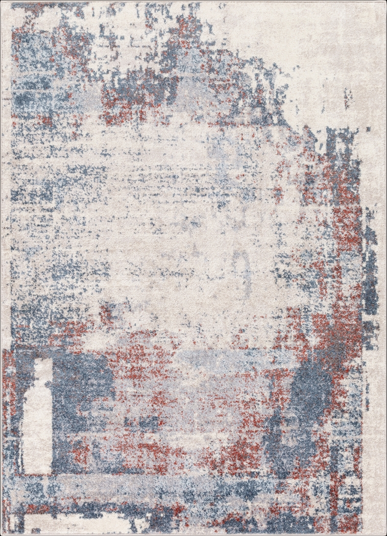Kenisha Taupe 6'7 x 9' Rug - Thumbnail - Image 1