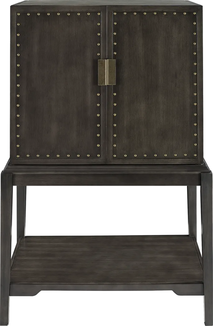 Kenmare Brown Bar Cart - Thumbnail - Image 3