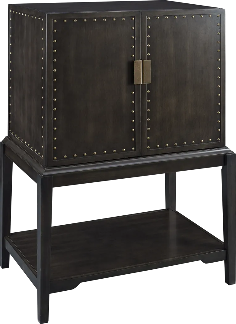 Kenmare Brown Bar Cart - Thumbnail - Image 1