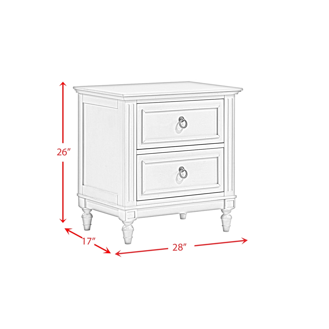 Kennebec White Nightstand - Thumbnail - Image 7