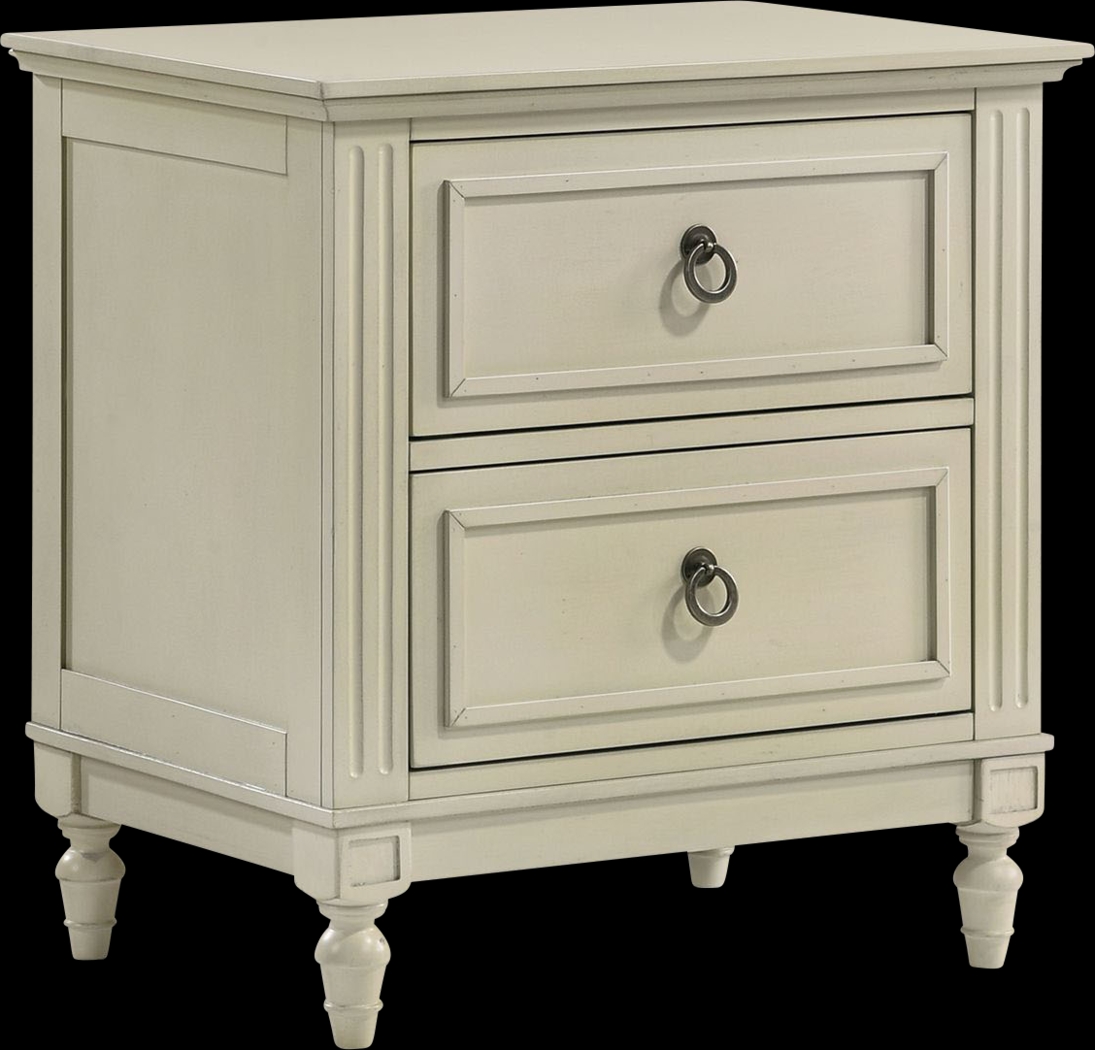 Kennebec White Nightstand - Thumbnail - Image 1