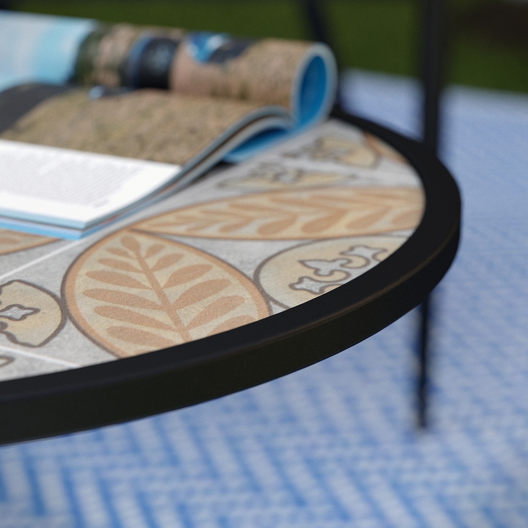 Outdoor Kennilworth Black Cocktail Table - Thumbnail - Image 3