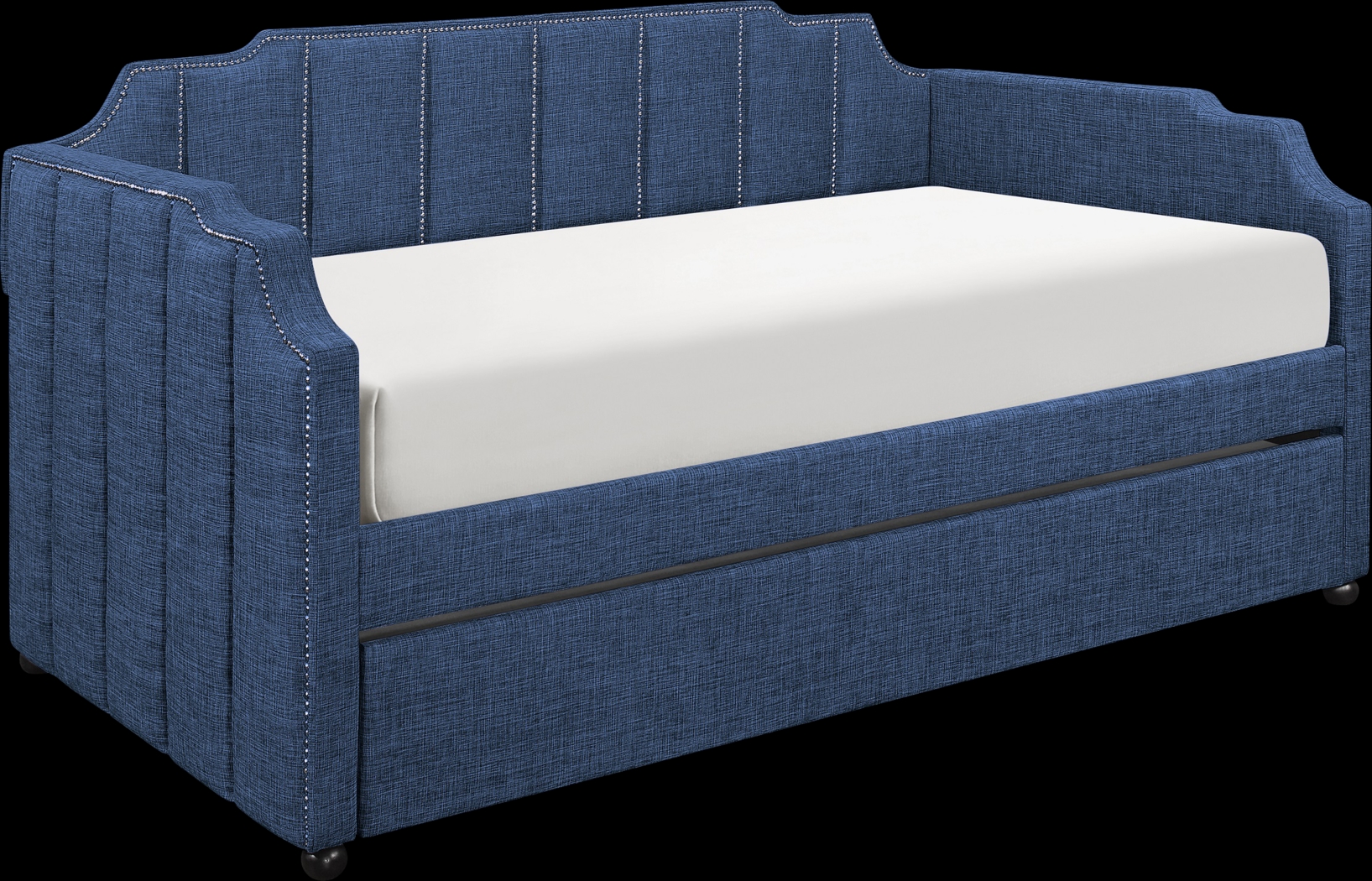 Kennis Blue Daybed with Trundle - Thumbnail - Image 1