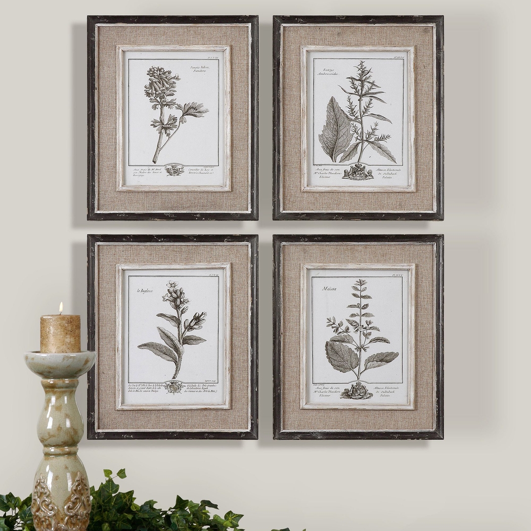 Kennley Taupe Artwork, Set of 4 - Thumbnail - Image 2
