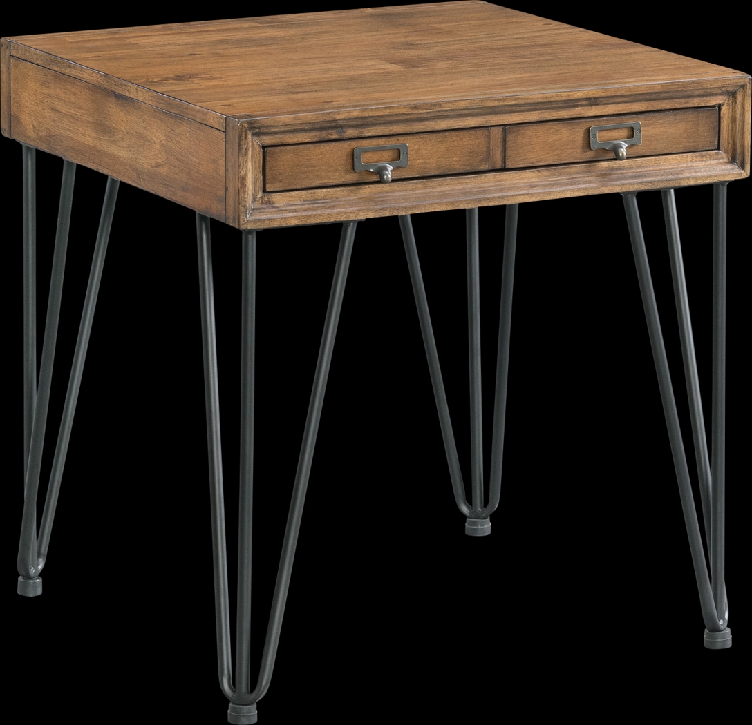Kennysaw Brown End Table - Thumbnail - Image 1