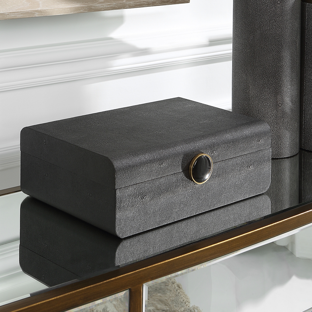 Kennzo Black Decorative Box - Thumbnail - Image 2