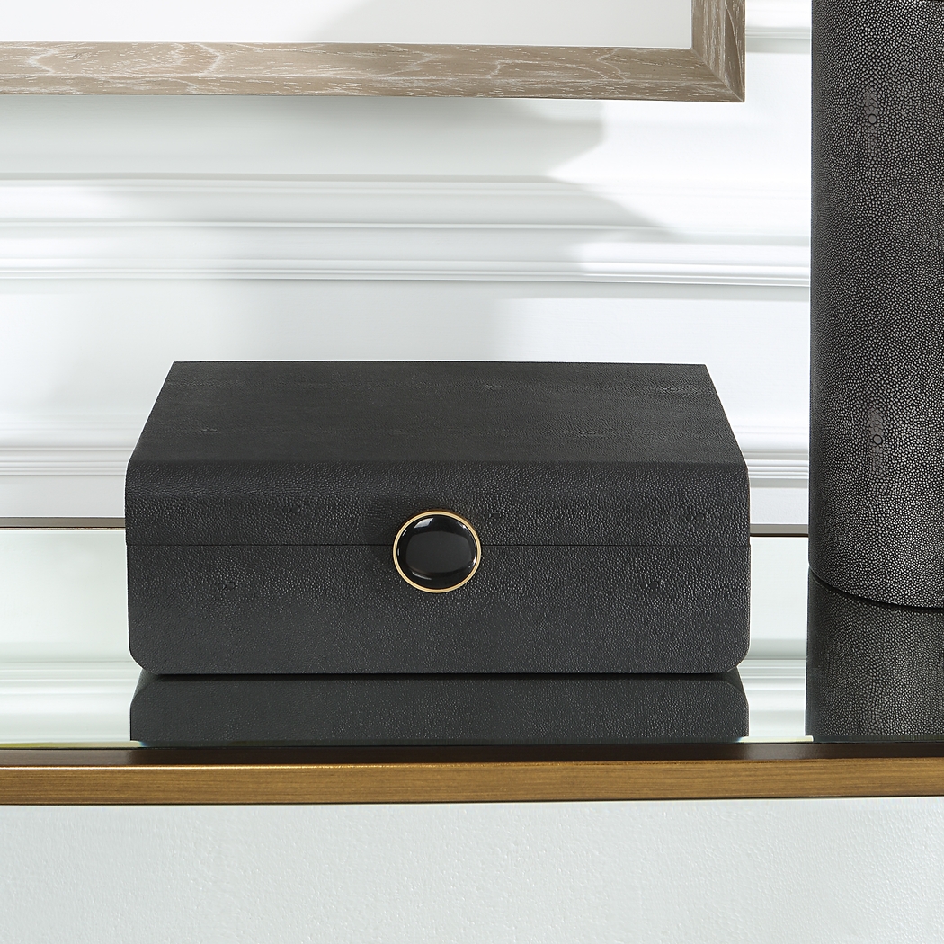 Kennzo Black Decorative Box - Thumbnail - Image 3