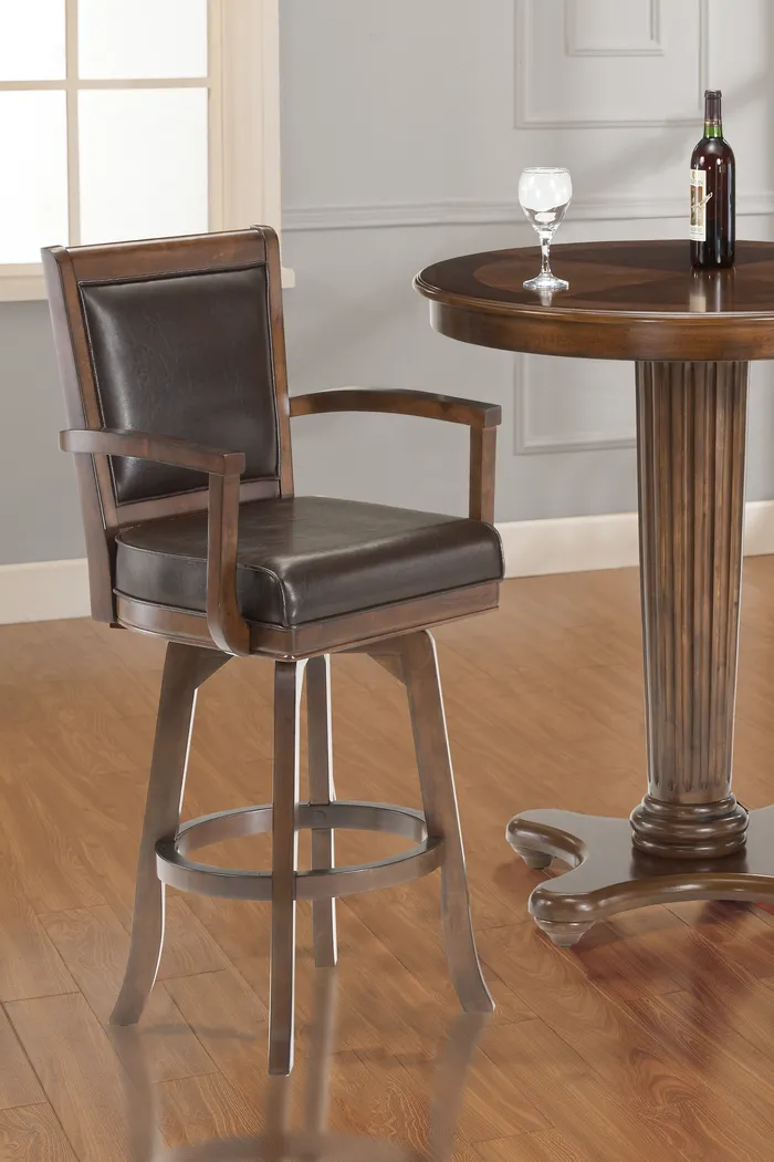 Kenosha Brown Swivel Counter Height Stool - Thumbnail - Image 5