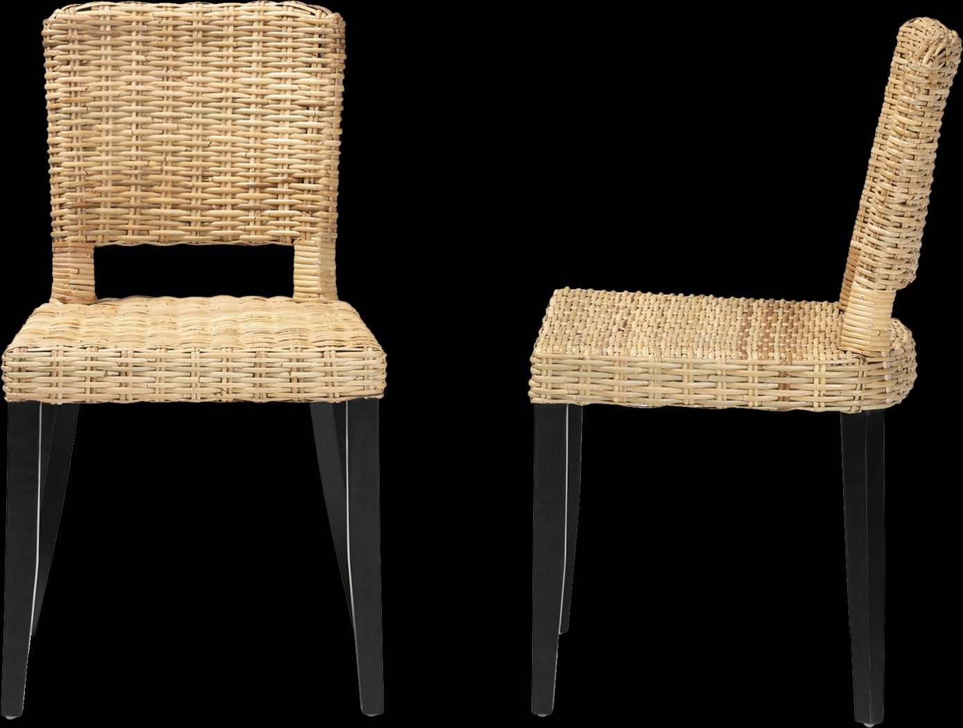 Kenoza Brown Side Chair, Set of 2 - Thumbnail - Image 5