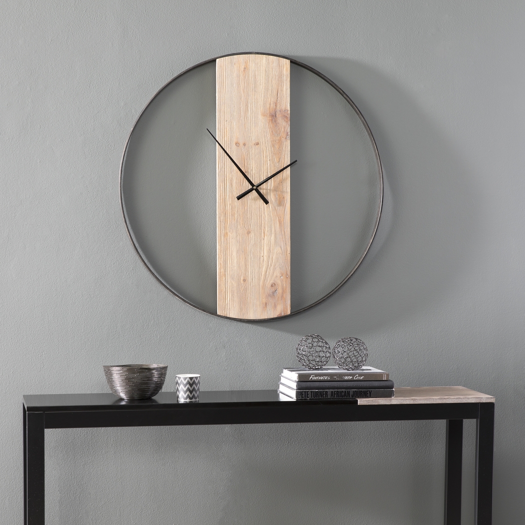 Kensingshire Black Wall Clock - Thumbnail - Image 8