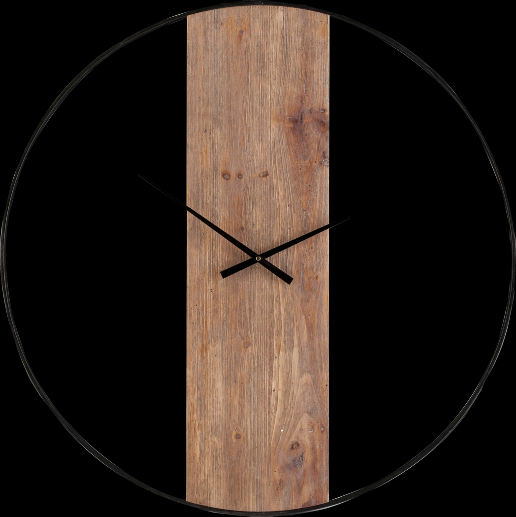 Kensingshire Black Wall Clock - Thumbnail - Image 1