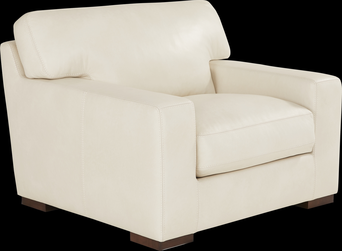Kensington Oyster Leather Chair - Thumbnail - Image 1