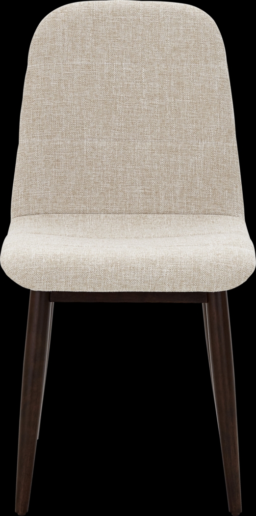 Kentia Beige Dining Chair, Set of 2 - Thumbnail - Image 2