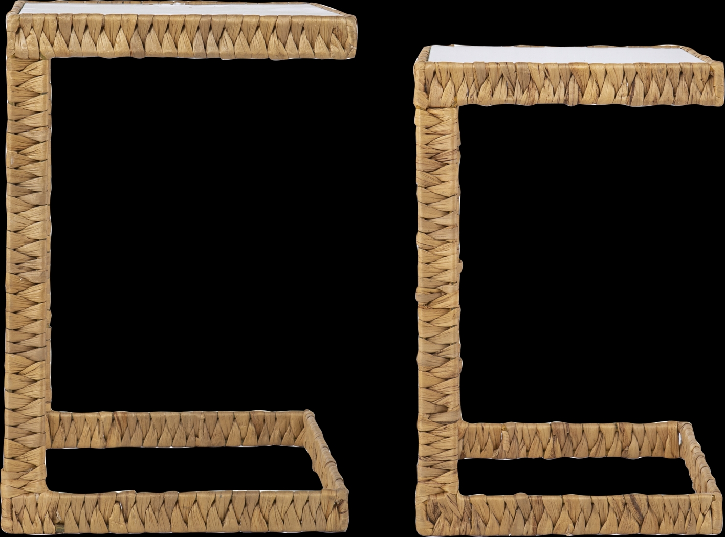 Kentish Natural Nesting Tables, Set of 2 - Thumbnail - Image 2