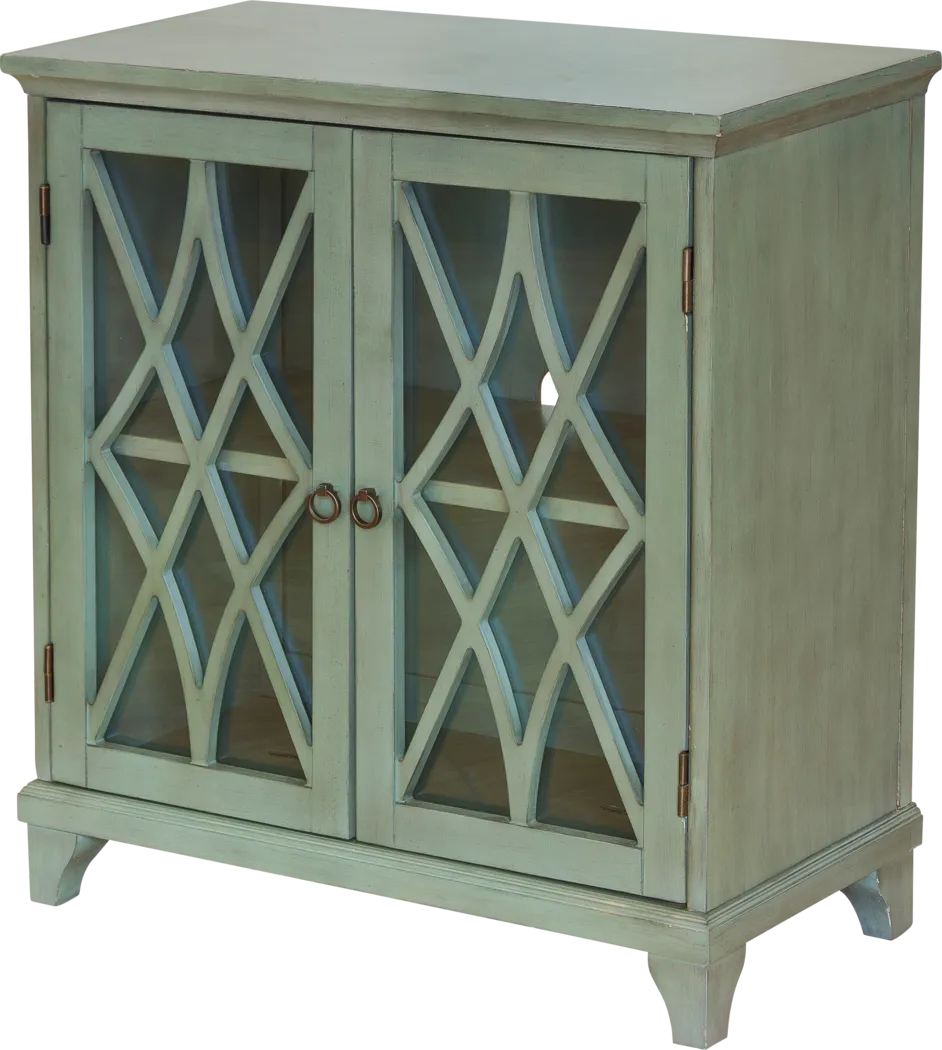 Kentland Green Accent Cabinet - Thumbnail - Image 3