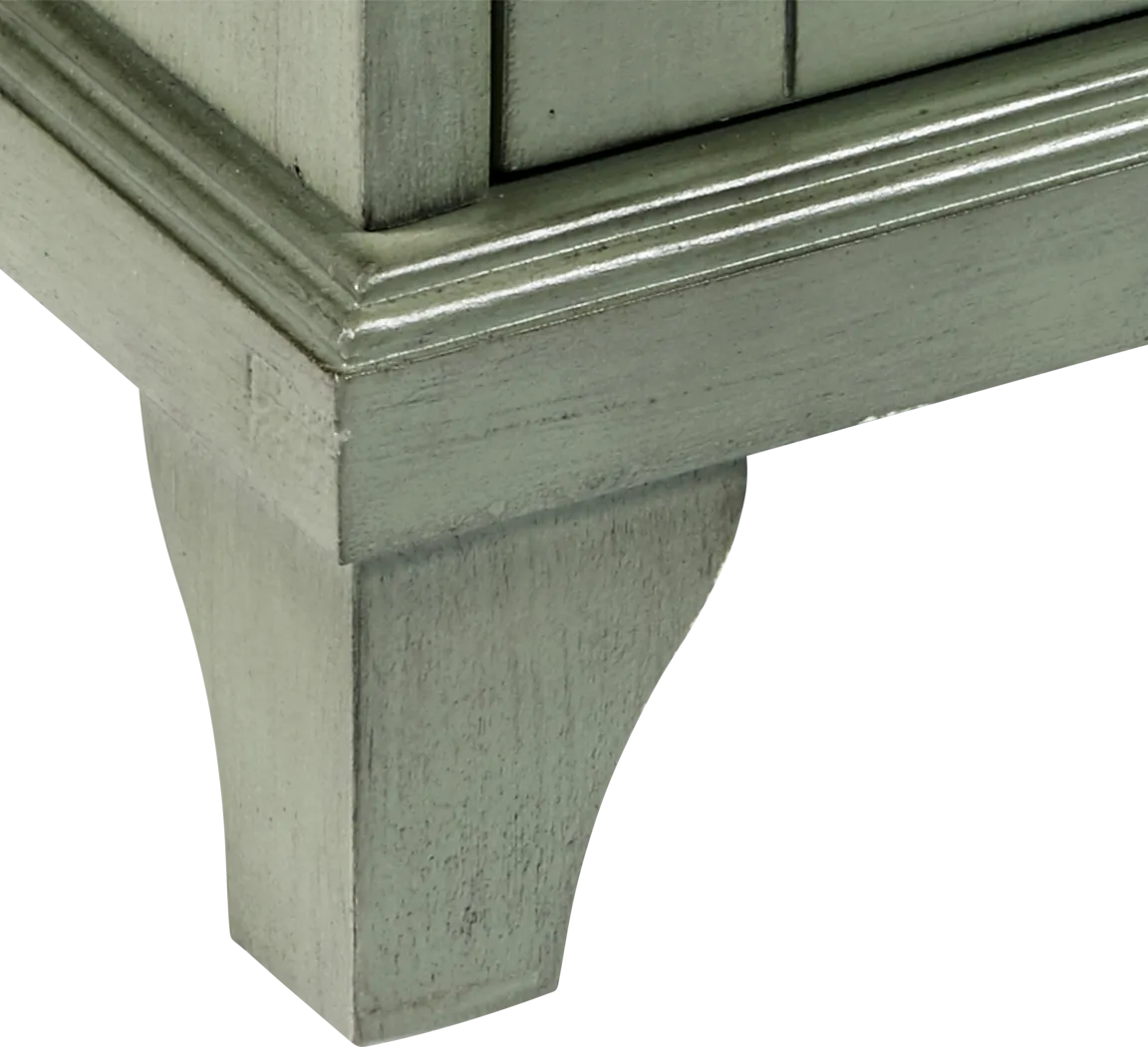 Kentland Green Accent Cabinet - Thumbnail - Image 6