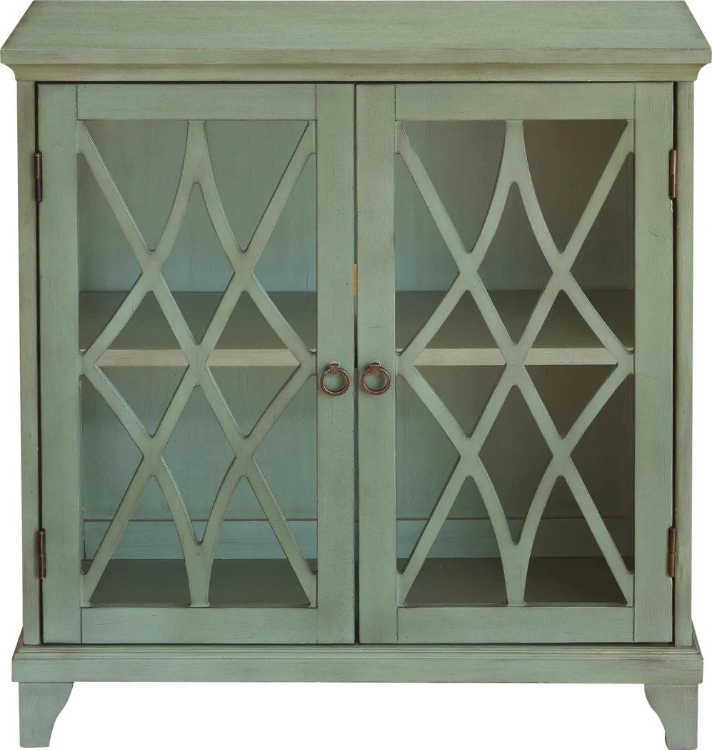 Kentland Green Accent Cabinet - Thumbnail - Image 7