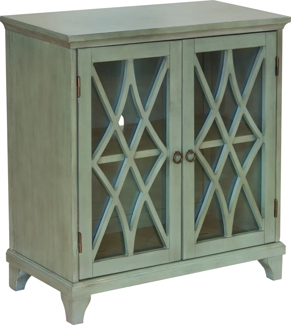 Kentland Green Accent Cabinet - Thumbnail - Image 1