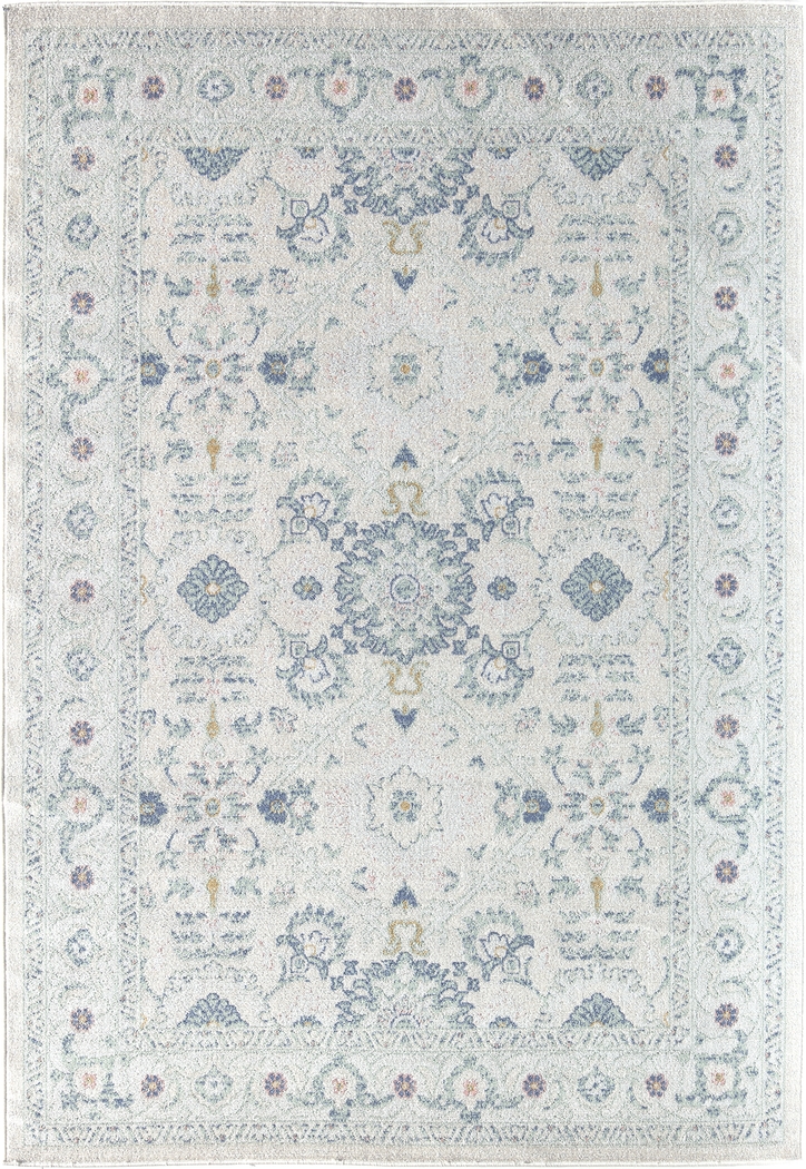 Kentrell White 5'1 x 7' Rug - Thumbnail - Image 1