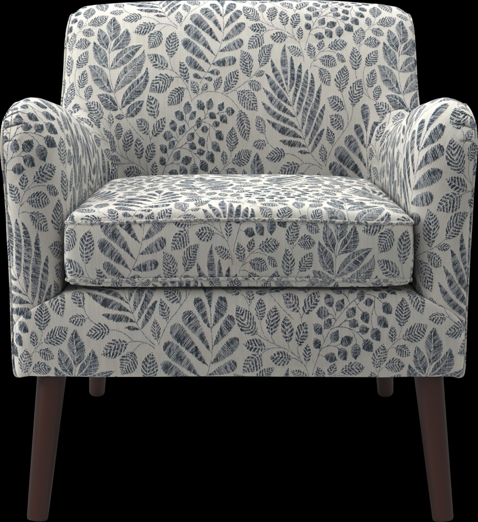 Kenvil Blue Accent Chair - Thumbnail - Image 2