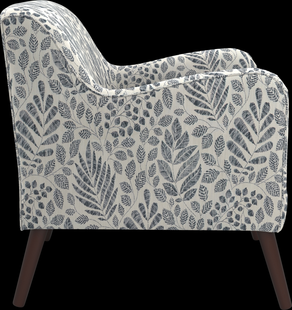 Kenvil Blue Accent Chair - Thumbnail - Image 3