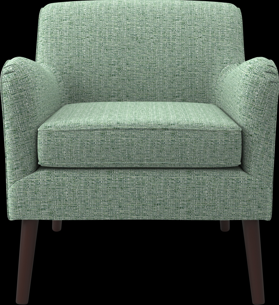 Kenvil Green Accent Chair - Thumbnail - Image 2